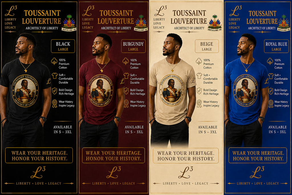 Toussaint Louverture Heritage Tees Collection