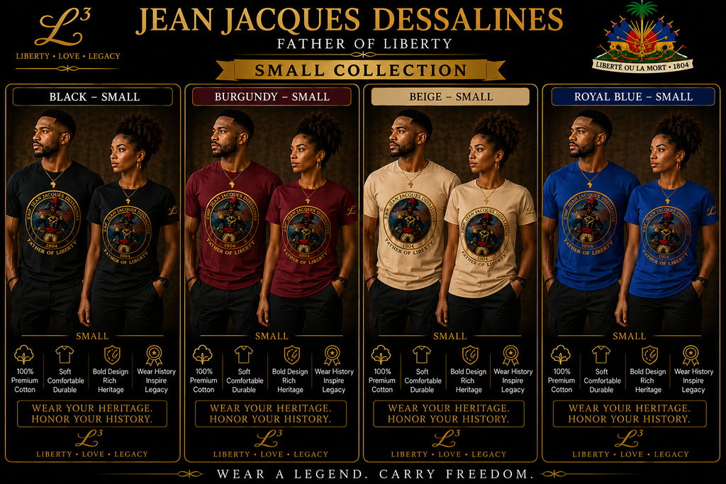 Jean Jacques Dessalines Heritage Tees Collection