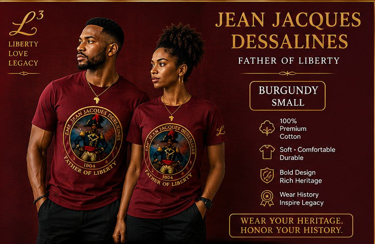 Jean Jacques Dessalines Heritage Tees Collection