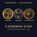 Haitian Heroes 3-Coin Set — Dessalines, Toussaint & Catherine Flon